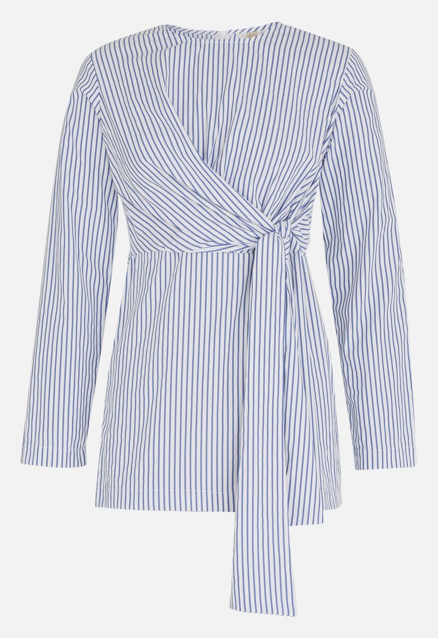 edit - Front Tie Up Shirt Multi-colour