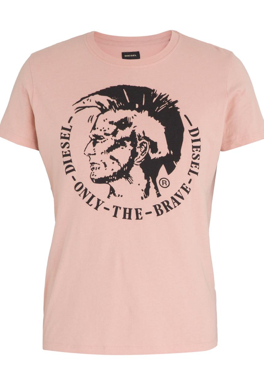 Diesel  - T-Diego - FO T-Shirt Mid Pink