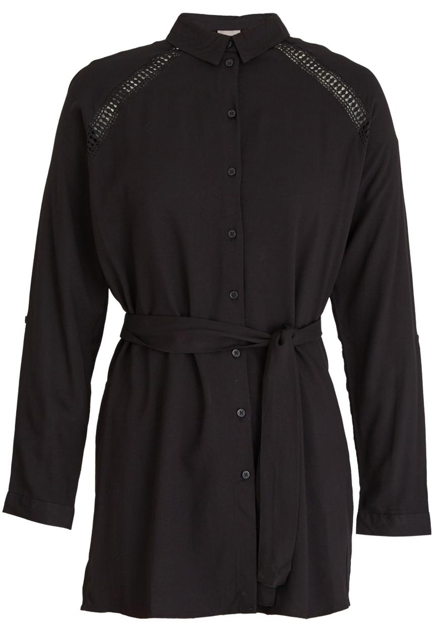 Vero Moda - Blossom Long Sleeve Shirt Black