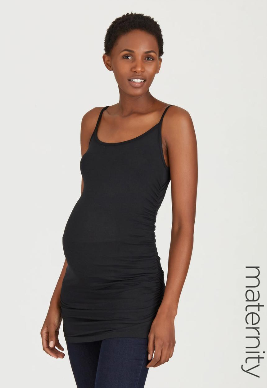 Cherry Melon - Basic Side Gauge Cami Black