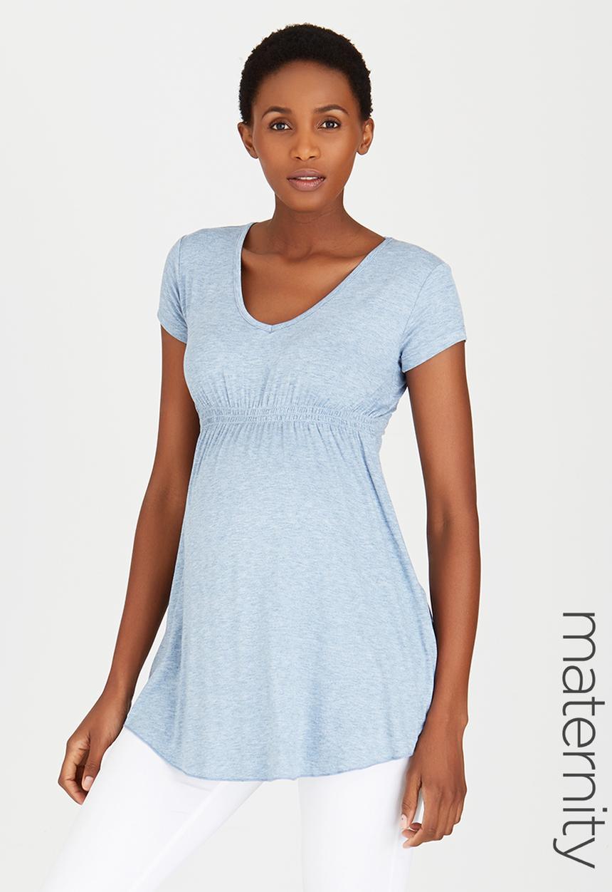 Cherry Melon - Underbust Smock Top Navy