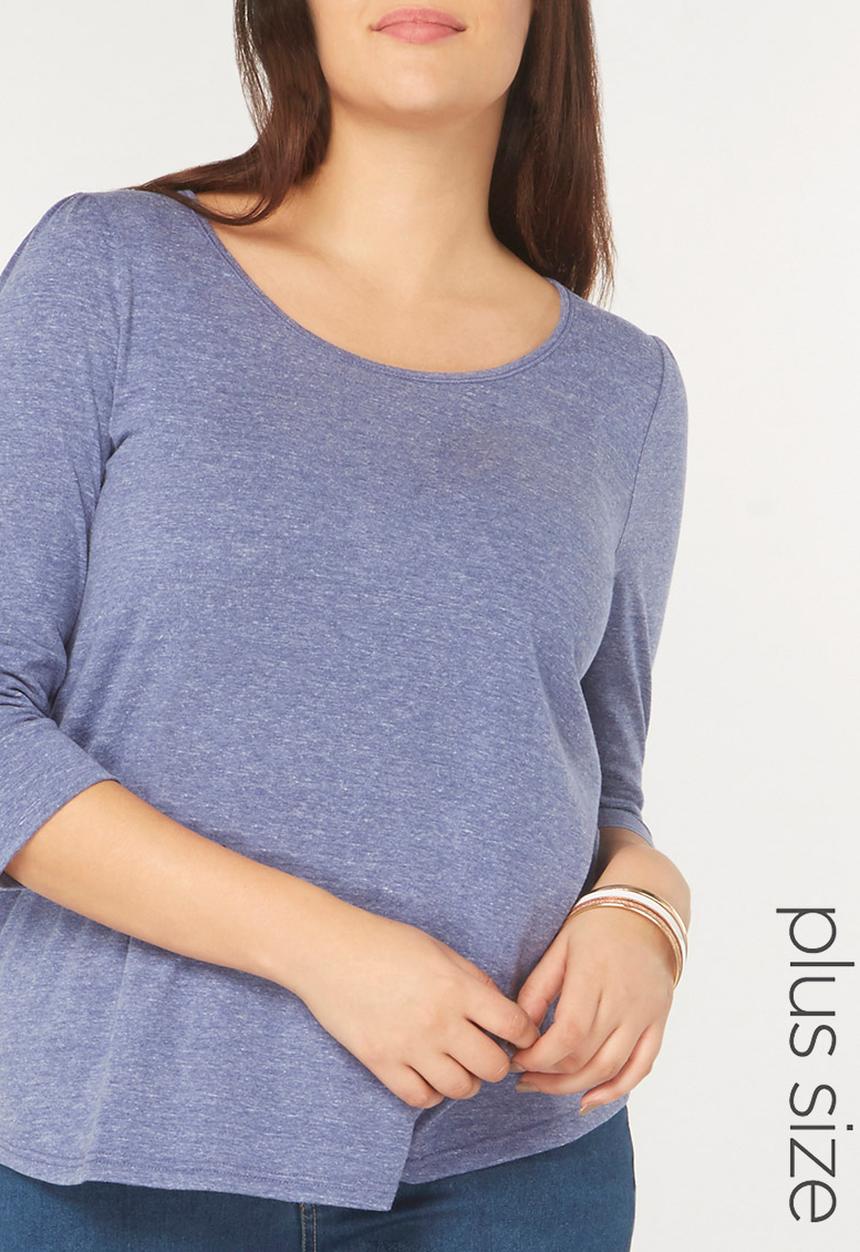 EVANS - Basic Tee Blue