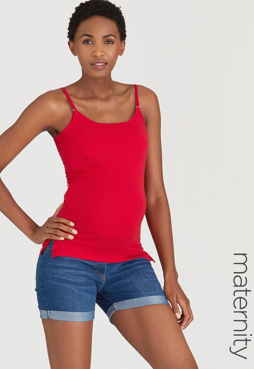 Cherry Melon - Feeding Cami Red