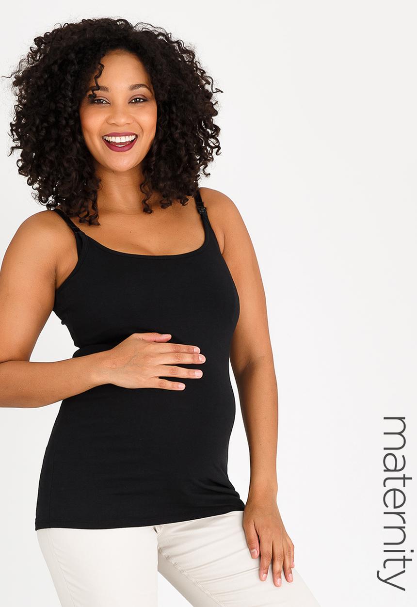 Cherry Melon - Basic Feeding Cami Black