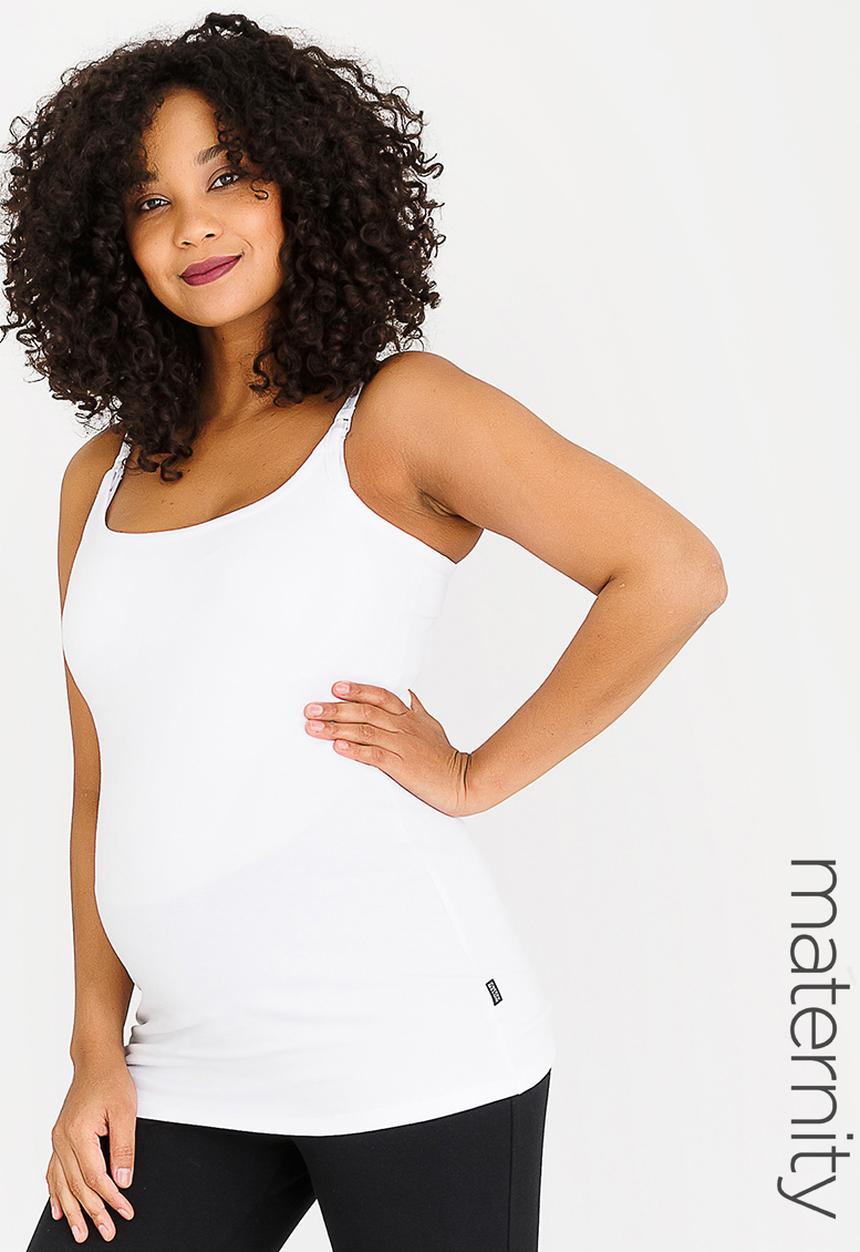 Cherry Melon - Basic Feeding Cami White