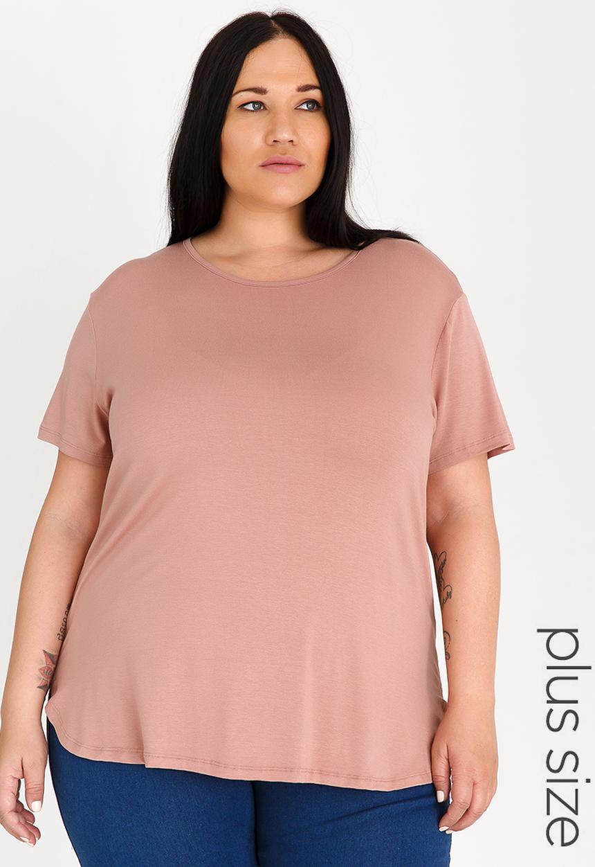 STYLE REPUBLIC PLUS - Basic T-Shirt Rose