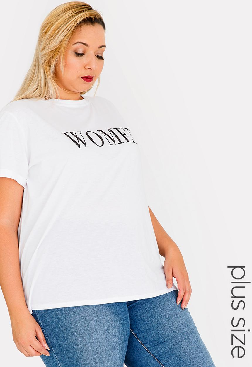 STYLE REPUBLIC PLUS - Women T-shirt White