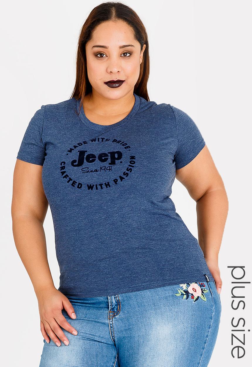 JEEP - Logo Tee Navy