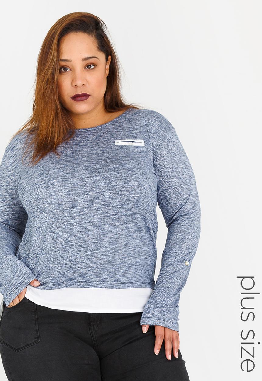 JEEP - Slinky Pocket Tee Navy