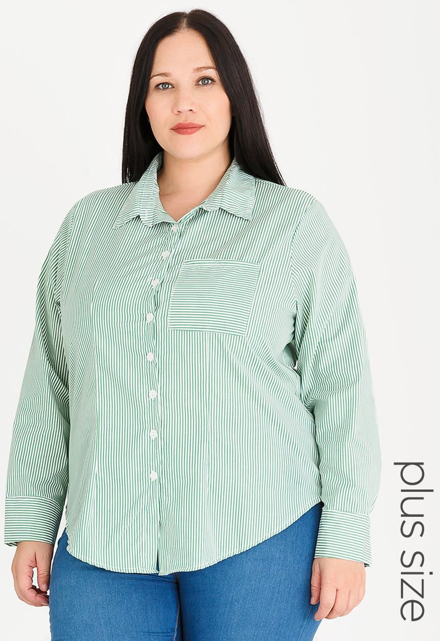 STYLE REPUBLIC PLUS - Basic shirt - green