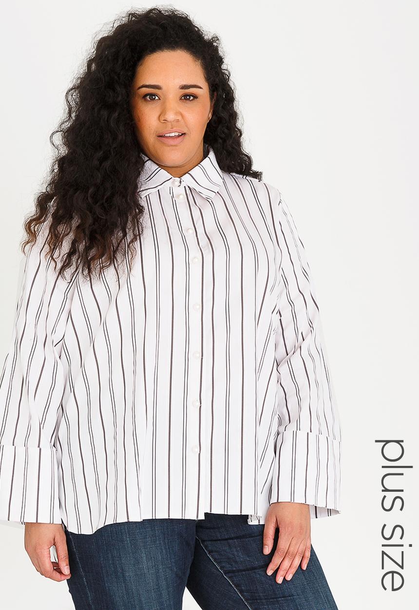 STYLE REPUBLIC PLUS - Pearl button shirt - multi