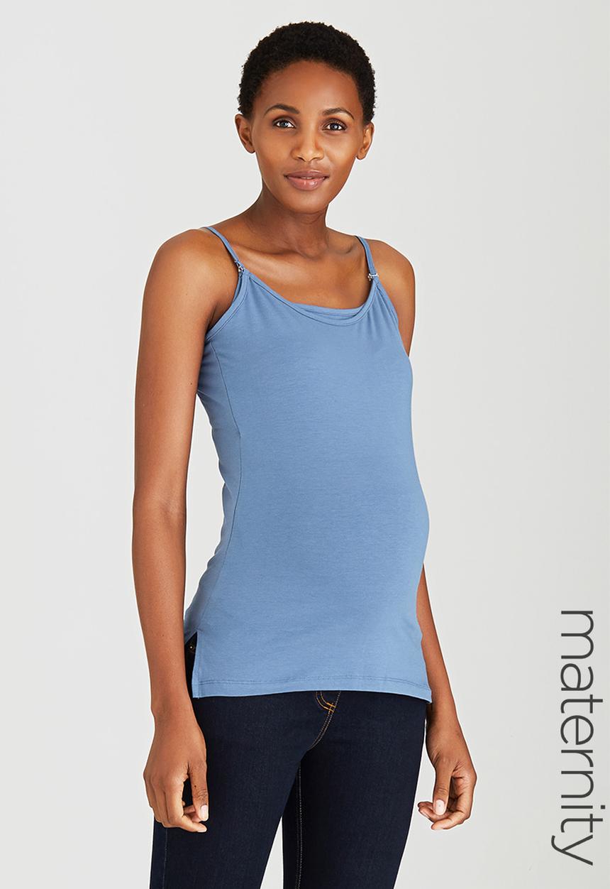 Cherry Melon - Feeding Cami Blue