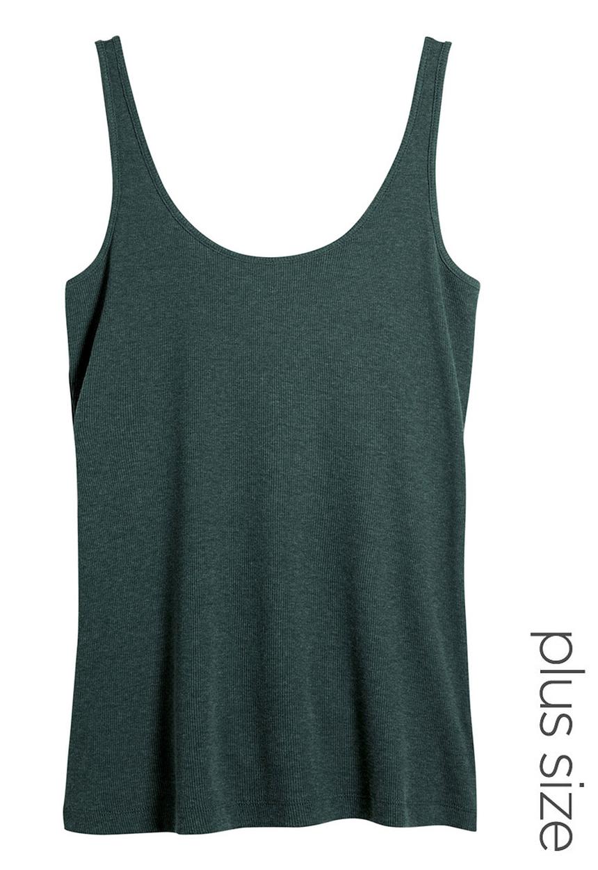 Next - Scoop Vest Green