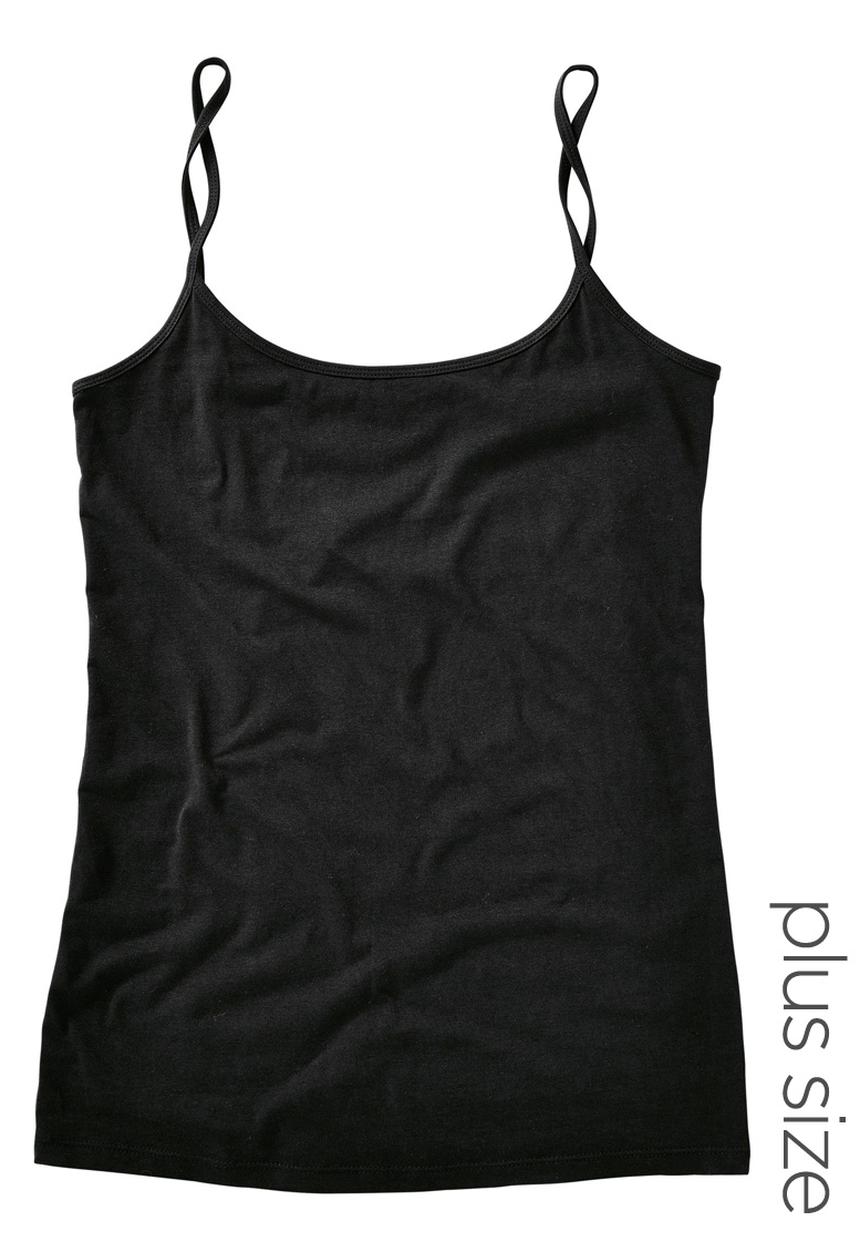 Next - Thin strap vest Black