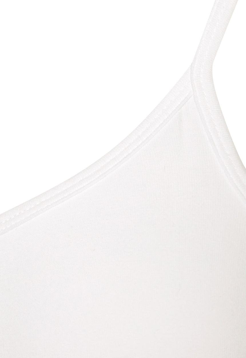 Next - Thin Strap Vest White
