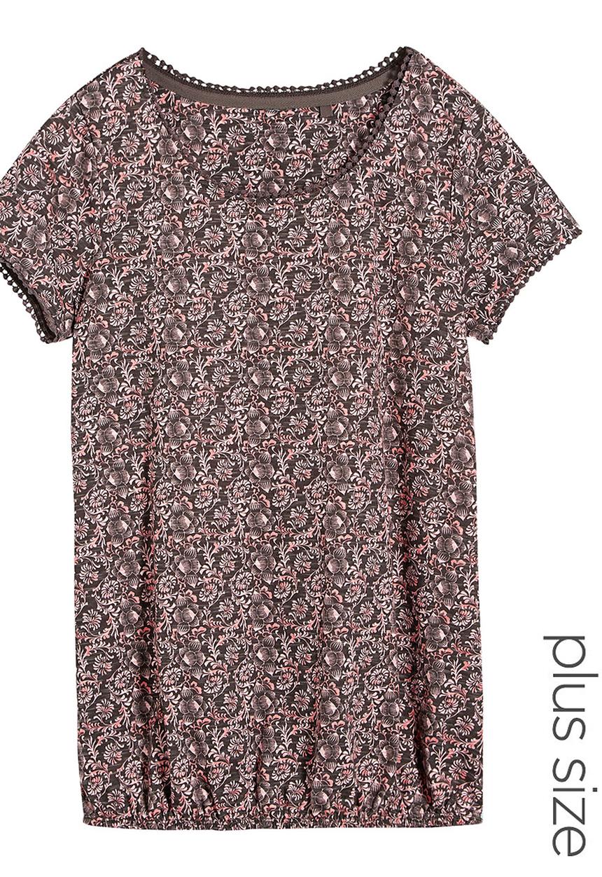 Next - Bubble-hem T-shirt Multi-colour