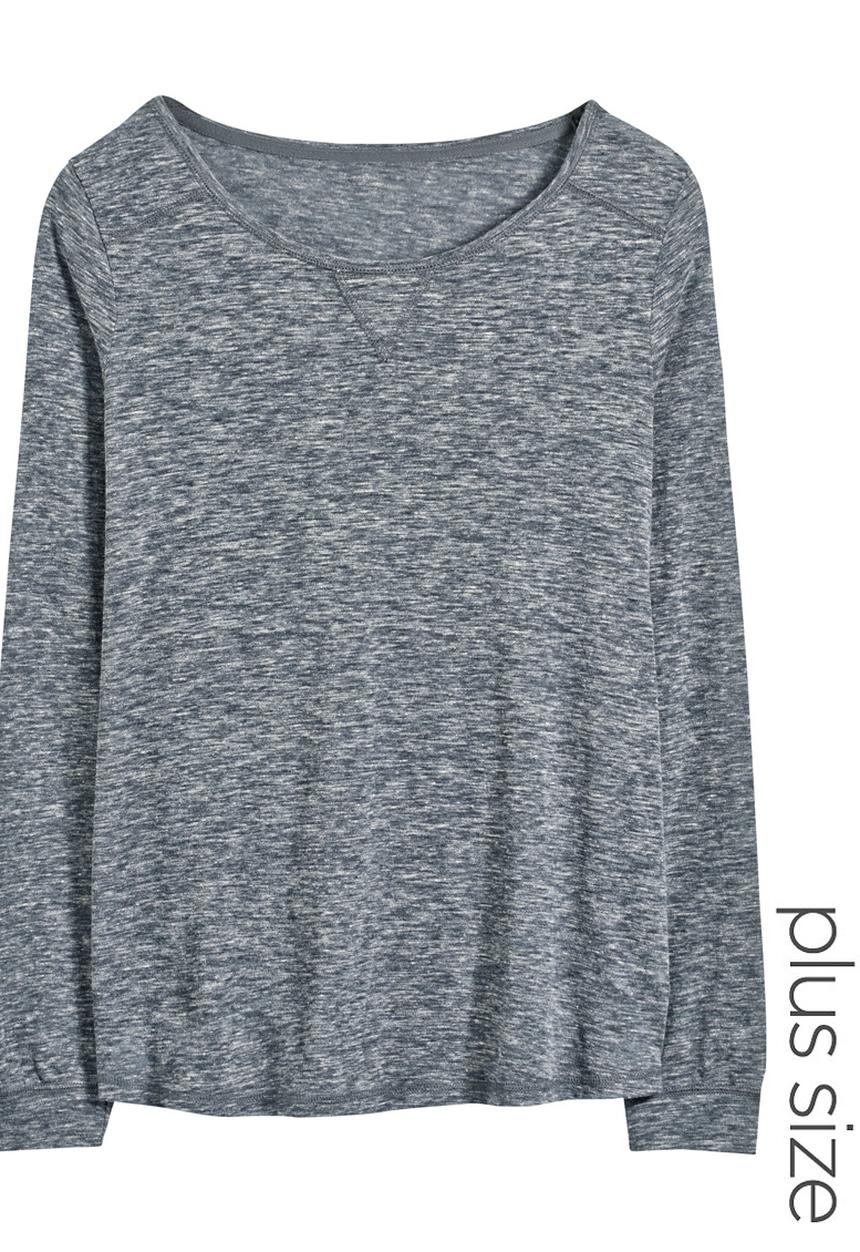 Next - Trapeze Top Mid Grey