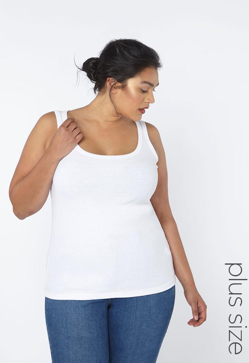 EVANS - Essential Vest White