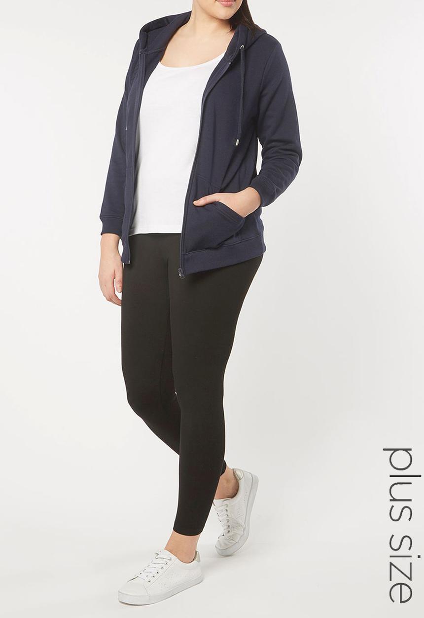 EVANS - Basic Hoody Blue