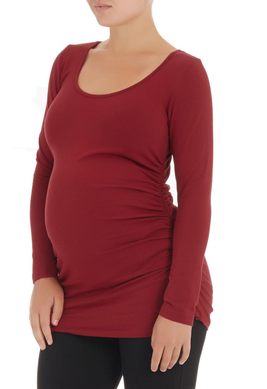 Me-a-mama - Long-sleeved T-shirt Red