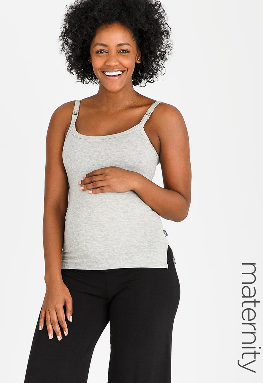 Cherry Melon - Feeding Cami Grey