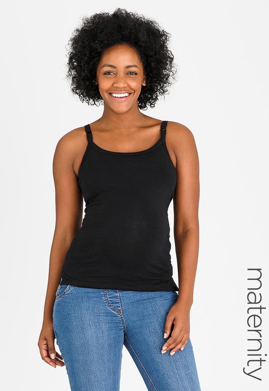 Cherry Melon - Basic Feeding Cami Black