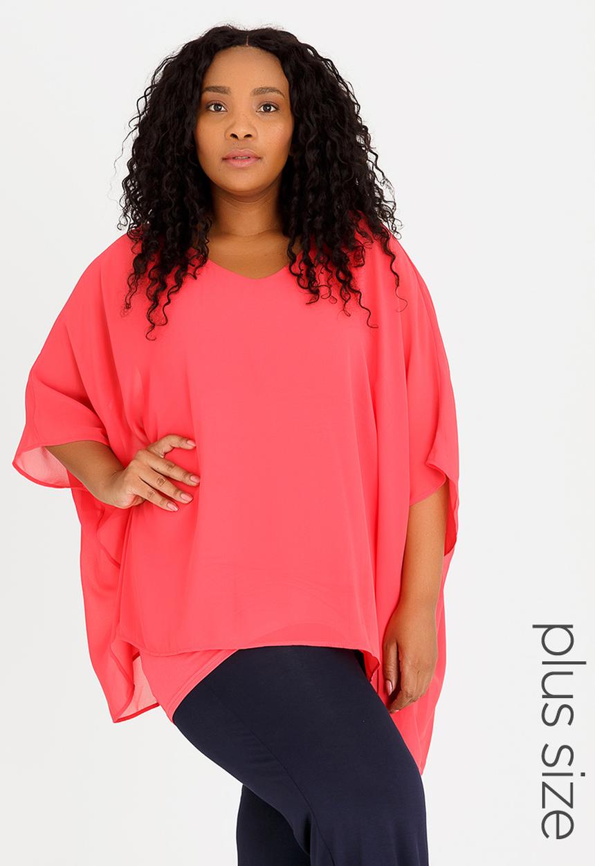 Polkadot - Butterfly Top Coral