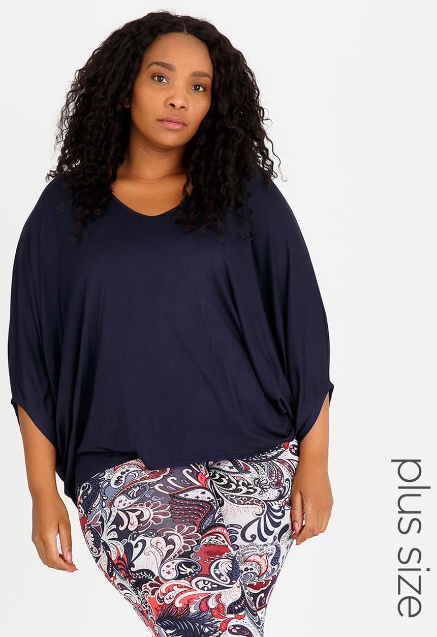 Polkadot - Carla Top Navy