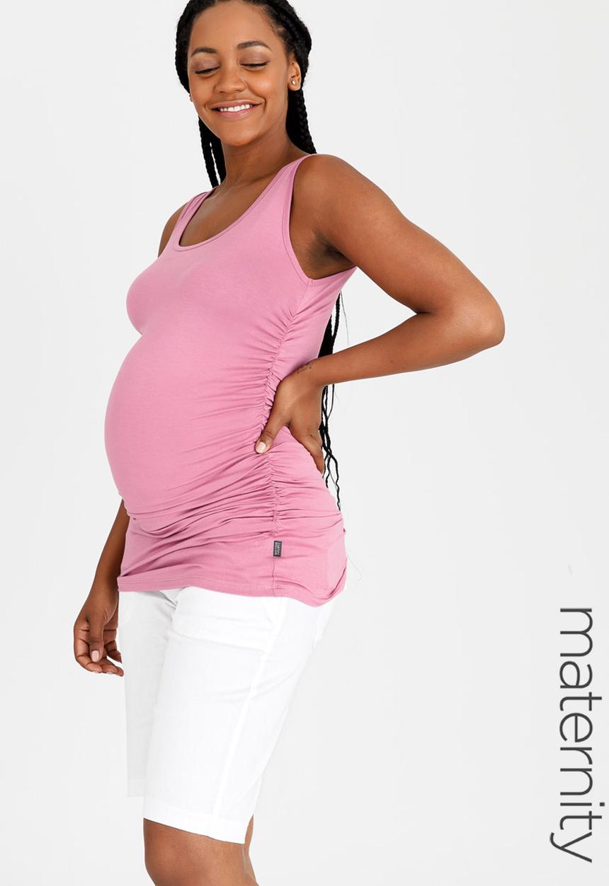 Cherry Melon - Tank Top with Side Detail Mid Purple