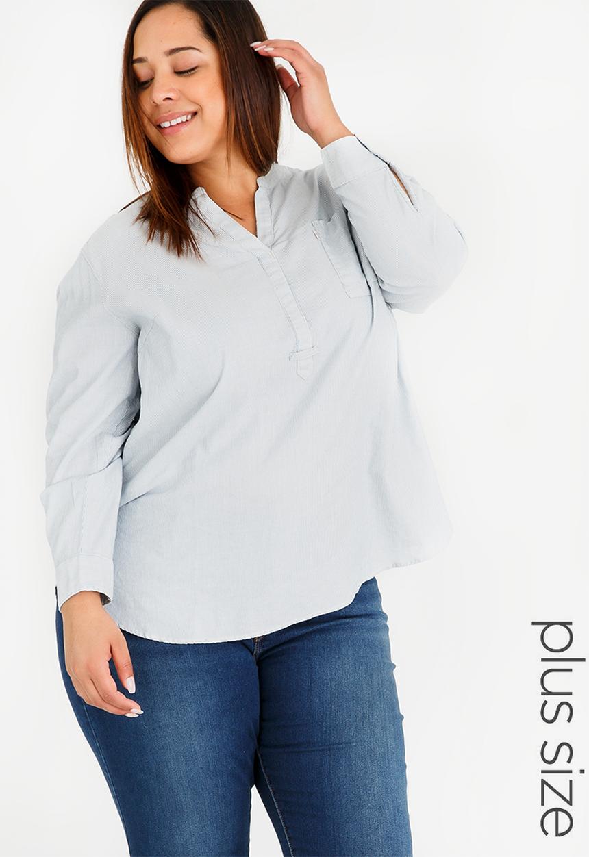 Levi’s® - Easy Popover Top Mid Blue