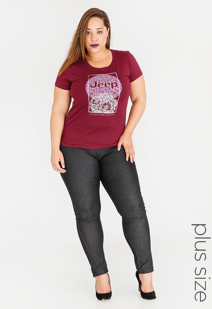 JEEP - Elasticated Jeggings Black