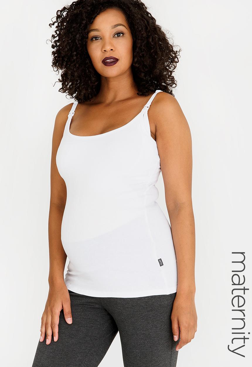 Cherry Melon - Basic Feeding Cami White