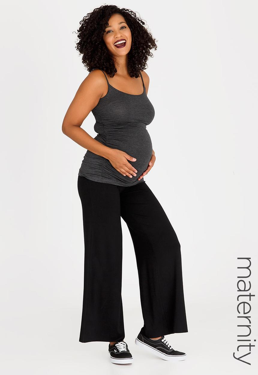 Cherry Melon - Basic Cami with Side Detail Grey