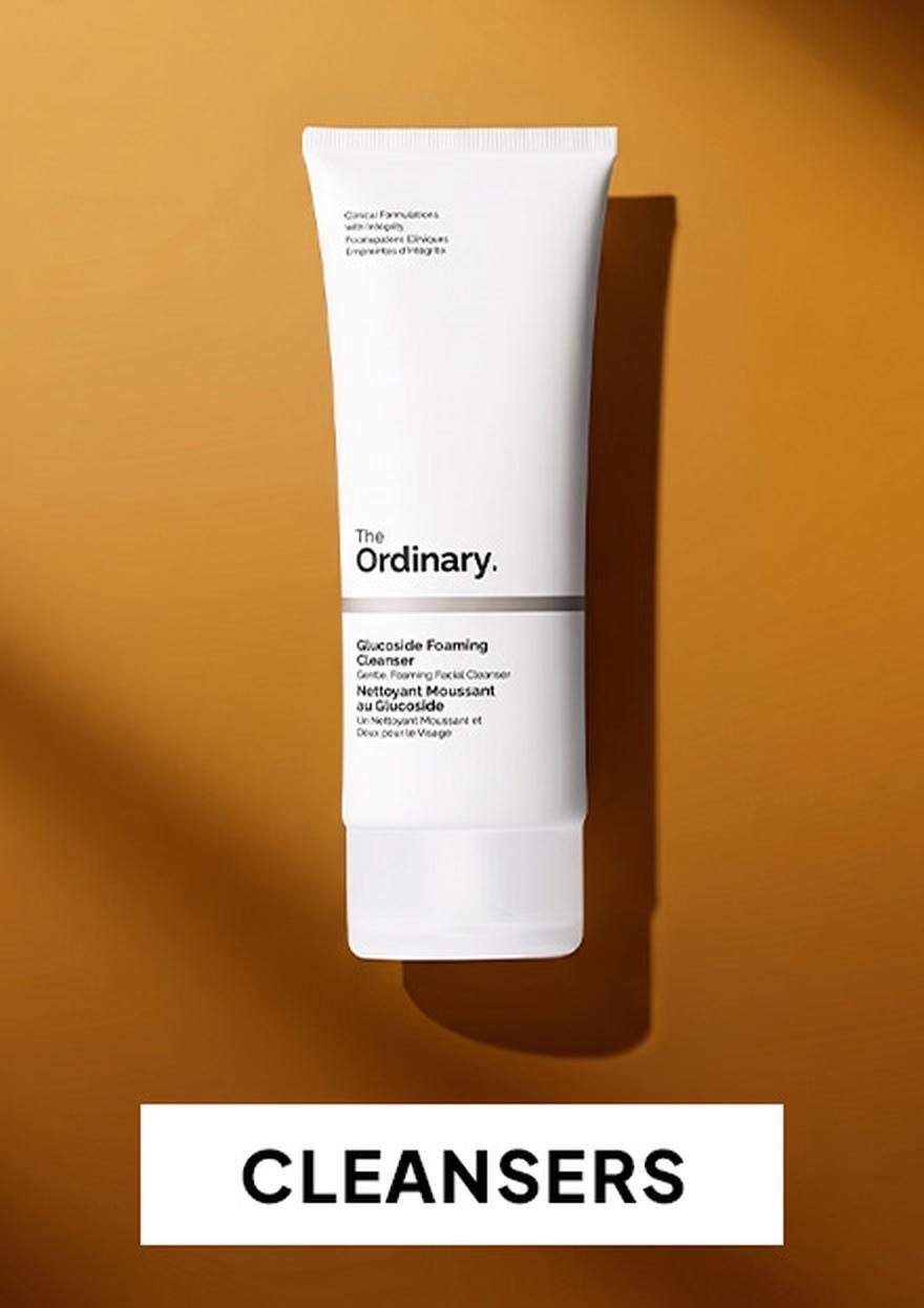 Cleansers category: The Ordinary Glucoside Foaming Cleanser facial wash for a minimalist skincare routine.