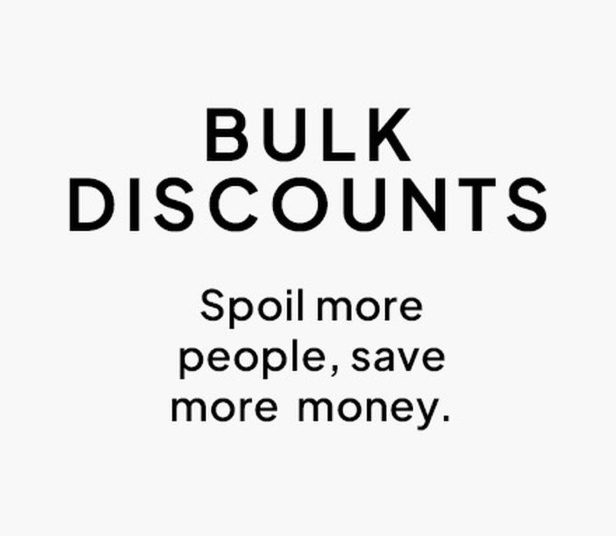 BULK PURCHASE DISCOUNTS