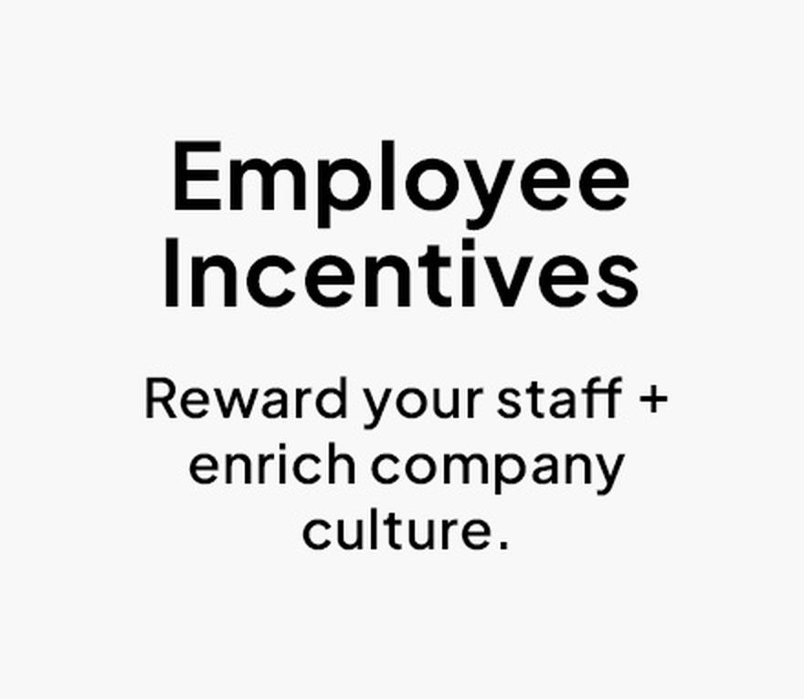 EMPLOYEE INCENTIVES