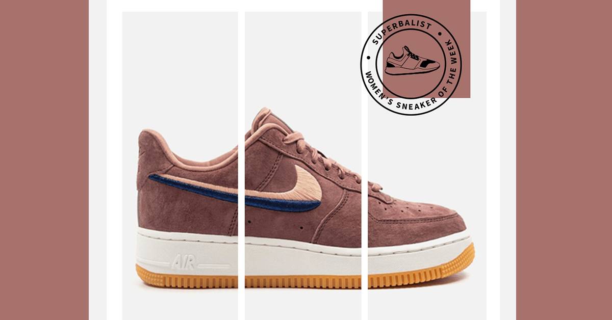 Nike air force hot sale 1 07 smokey mauve