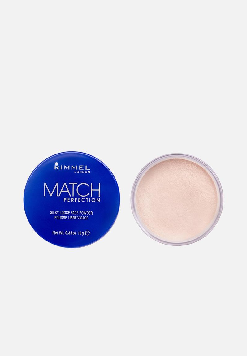 RIMMEL Match Perfect Loose Powder - transparent Rimmel Face ...