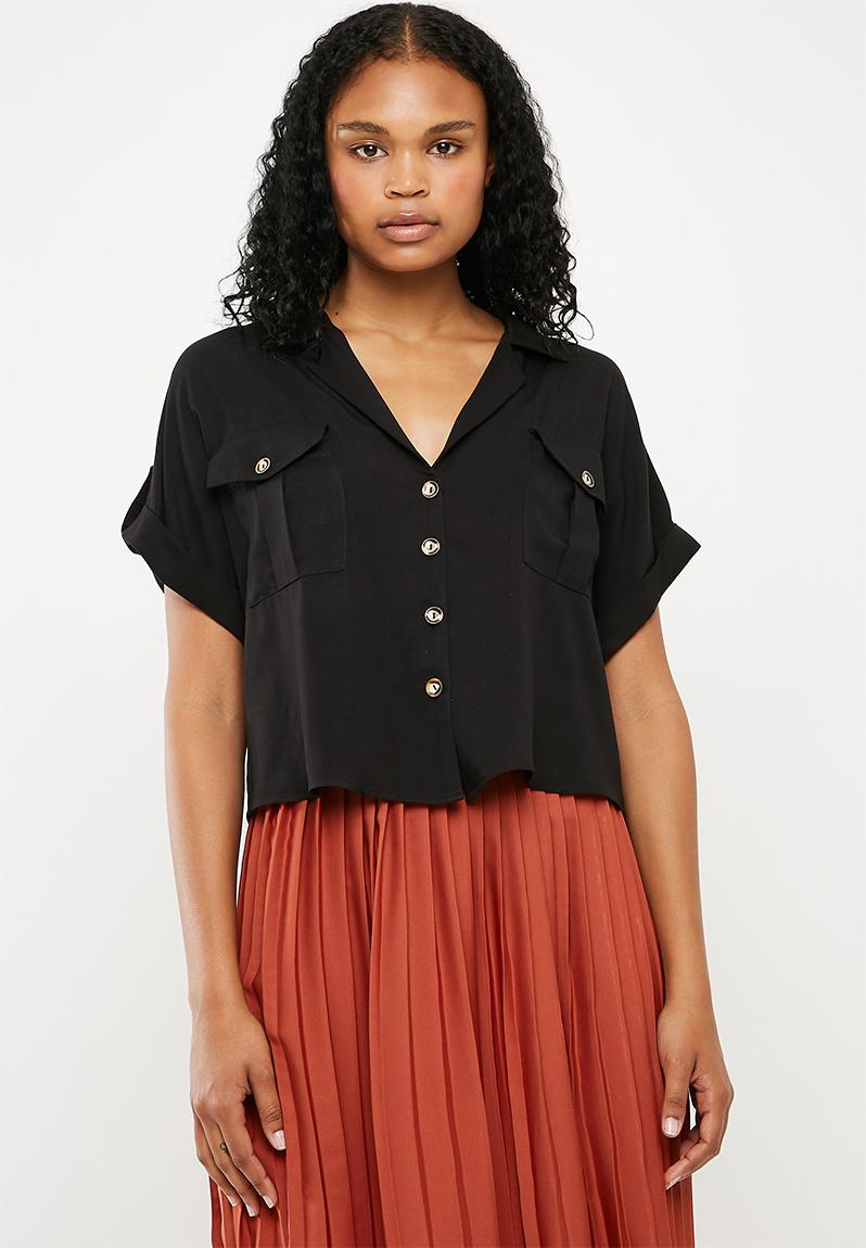 Utility shirt black Superbalist Shirts