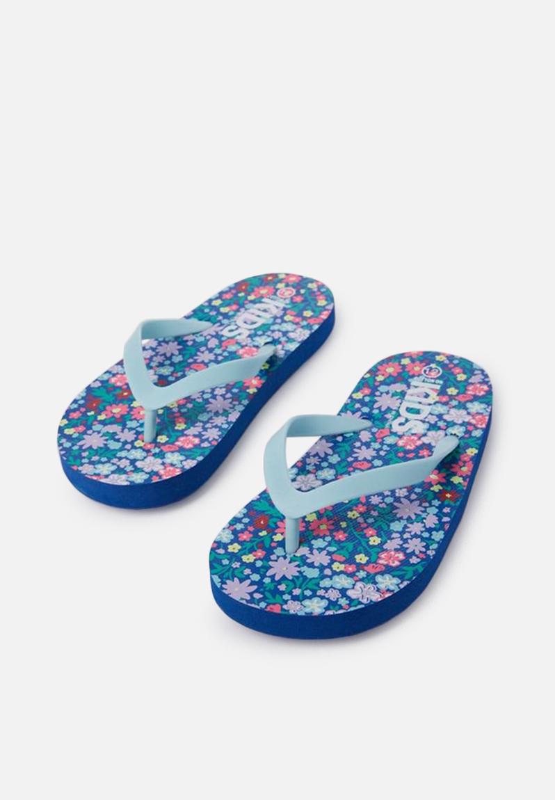 Printed flip flop - Blue Cotton On Shoes | Superbalist.com
