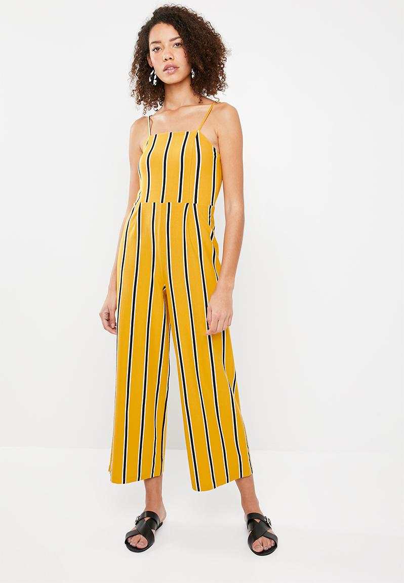 Striped jumpsuit - Yellow stripe Superbalist Jumpsuits & Playsuits ...