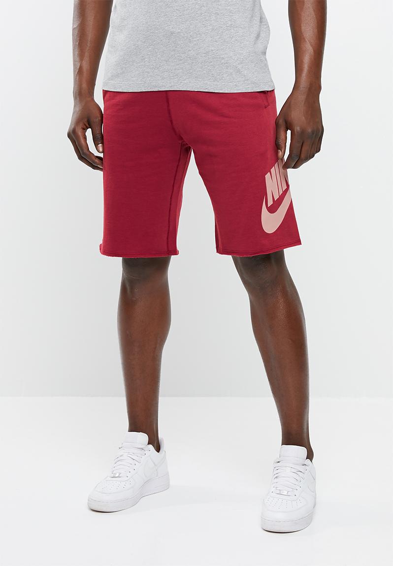 mens red nike sweatpants