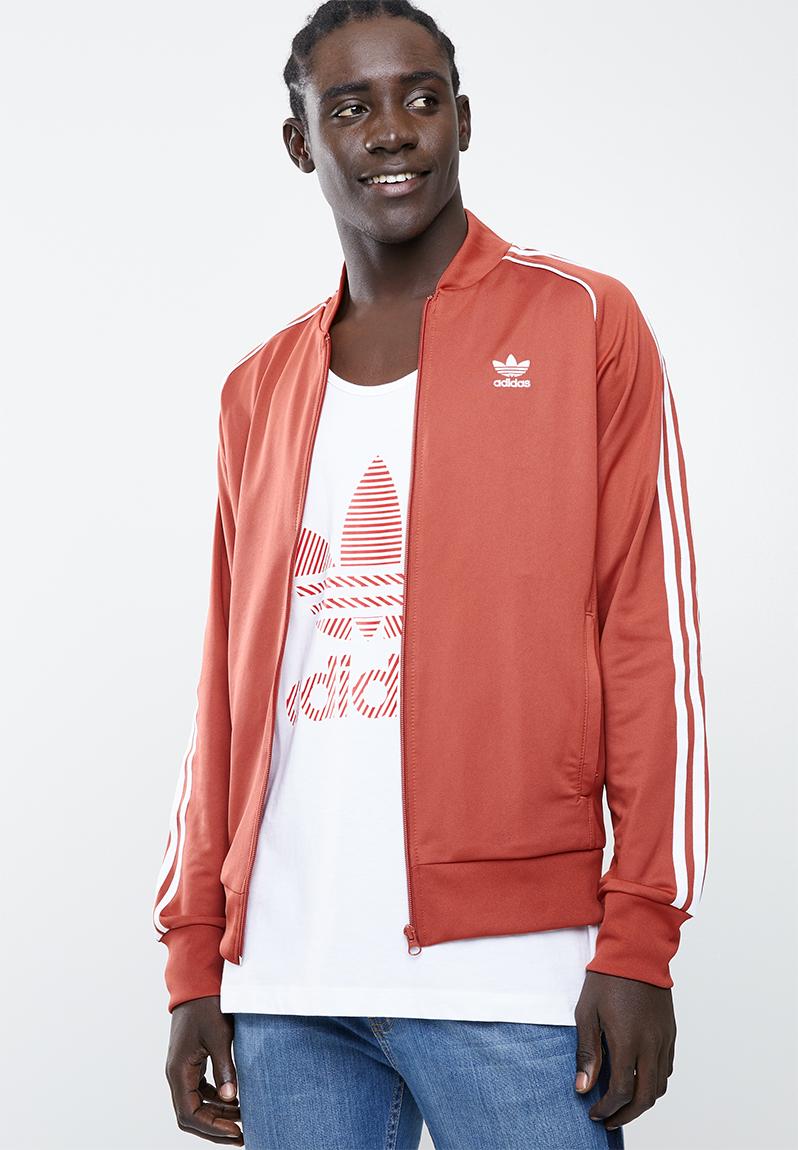 SST tracktop - shift - orange adidas Originals Hoodies, Sweats ...