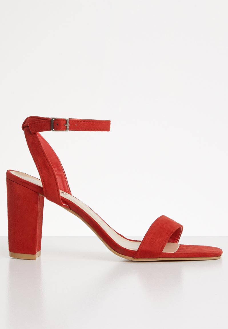 Ankle-strap Heel Red STYLE REPUBLIC Heels | Superbalist.com