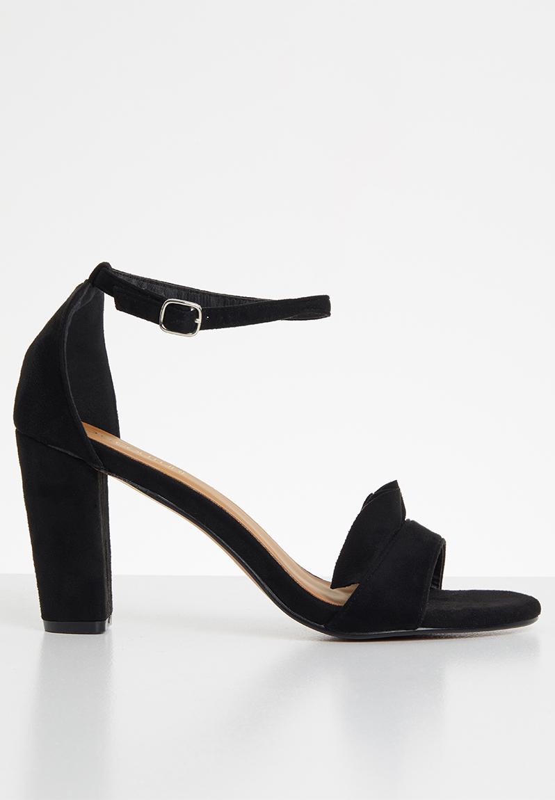 Ankle strap bow detail heels - black G Couture Heels | Superbalist.com
