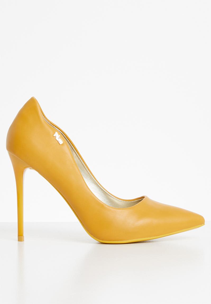 yellow heels in store