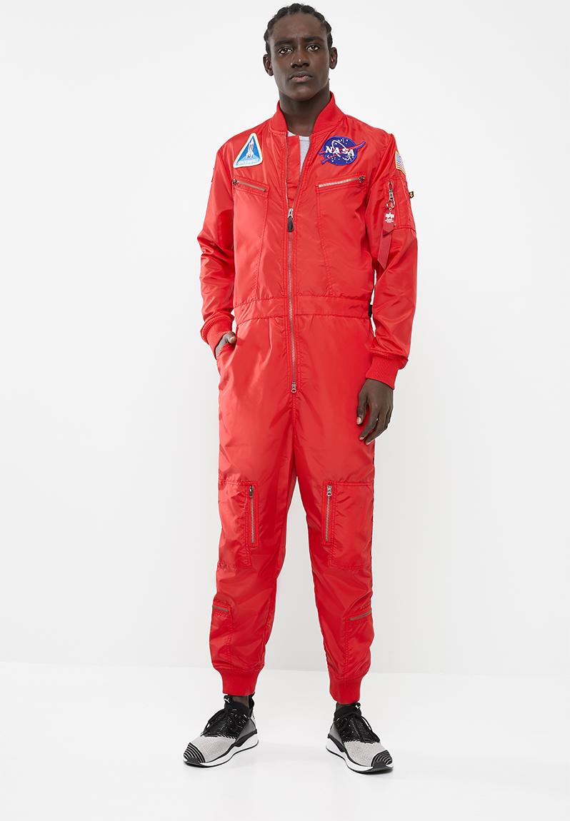 Nasa nylon flight suit - red Alpha Industries Jackets | Superbalist.com