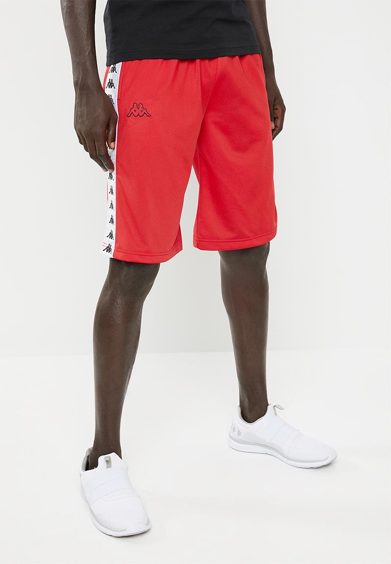 Banda tread well shorts - red KAPPA Sweatpants & Shorts | Superbalist.com