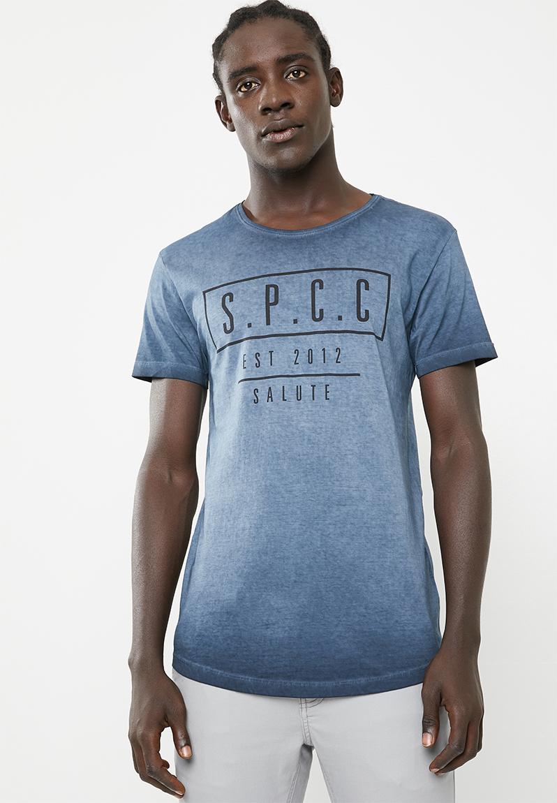 SPCC Block placement printed tee - navy S.P.C.C. T-Shirts & Vests ...