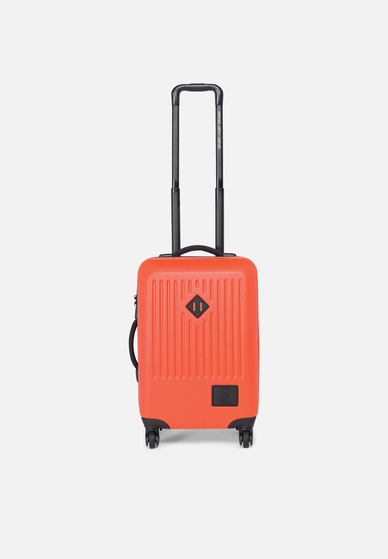 orange carry on suitcase